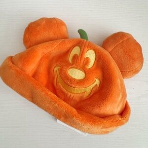 Tokyo Disney Mickey pumpkin halloween adjustable beanie hat